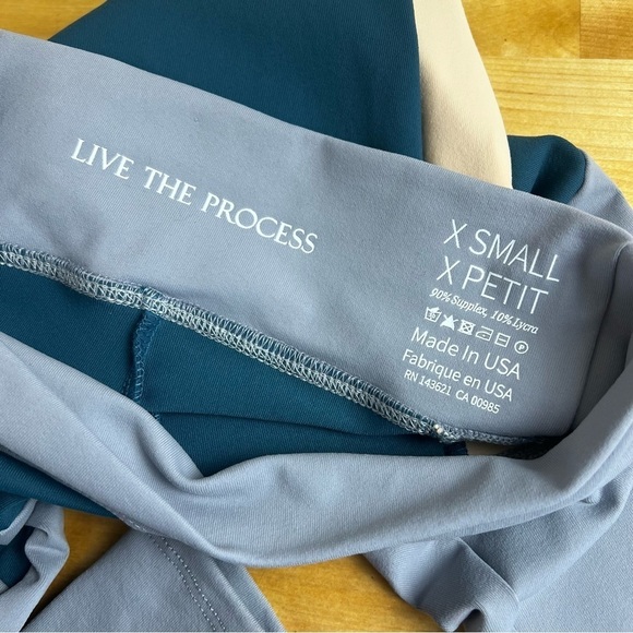 NEW Live The Process Transcend Colorblock High Rise 7/8 Legging Size Extra Small - Picture 9 of 11